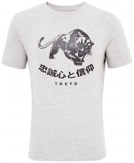 Loyalty & Faith Blocker T-shirt Grey - Pólók - Nagyméretű pólók - 2XL-14XL