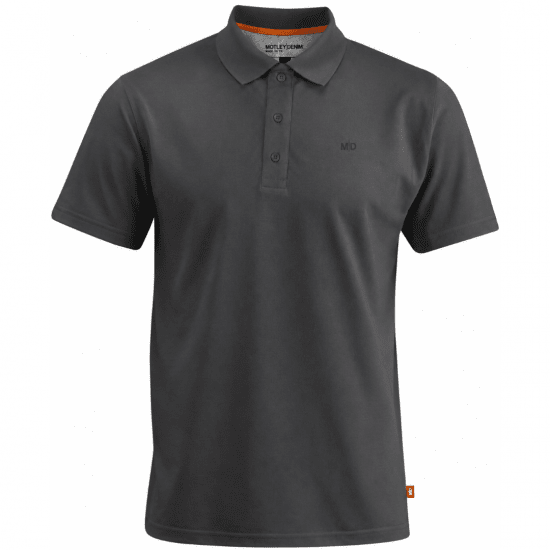 Motley Denim Bratislava Polo Charcoal - Pólóingek - Galléros Pólók 2XL-8XL - Pólóingek 2XL-8XL