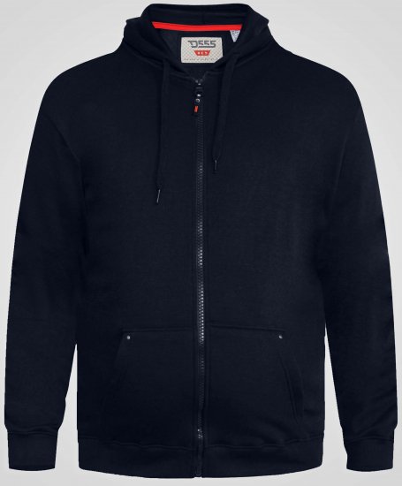 D555 Cantor Hoodie Navy - Pulóverek & kapucnis pulóverek - Pulóverek & Kapucnis pulóver 2XL-12XL