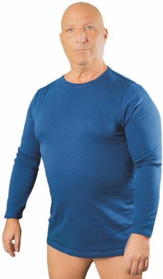 20 Nodi Carbino Sports T-Shirt Long Sleeve Blue - Edzőruhák - Edzőruhák 2XL-10XL