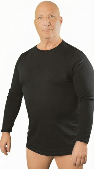 20 Nodi Carbino Long Sleeve Sport T-Shirt Black - Hosszú ujjú pólók - Hosszú ujjú pólók - 2XL-8XL
