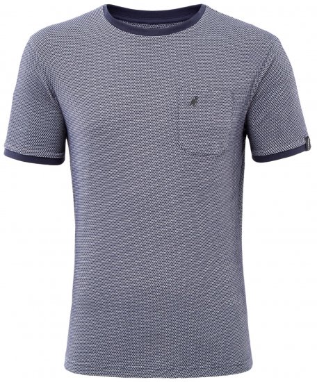 Kangol Cosmo T-shirt Navy - Pólók - Nagyméretű pólók - 2XL-14XL