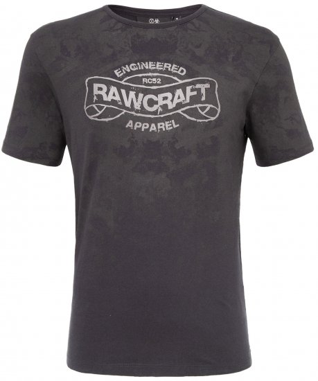 Rawcraft Crowler T-shirt Black - Pólók - Nagyméretű pólók - 2XL-14XL