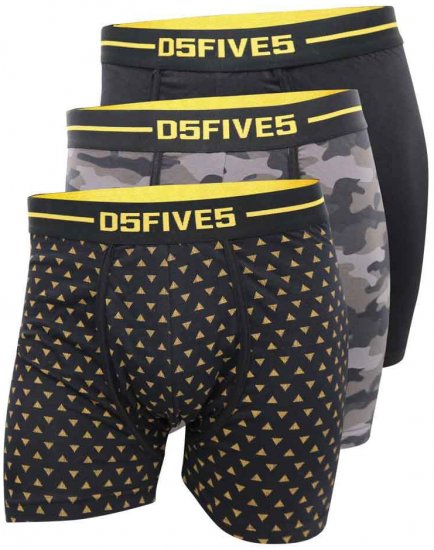 D555 Sylvester Printed Boxershorts 3-pack - Alsónemű & strandruhák - Nagyméretű Alsónemű 2XL-8XL