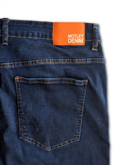 Motley Denim Soho 5-Pocket Jeans Dark Wash - Farmer & nadrág - Farmer és nadrág - W40-W70