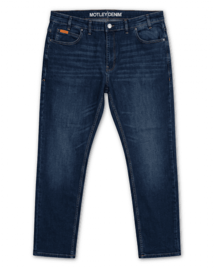 Motley Denim Soho 5-Pocket Jeans Dark Wash - Farmer & nadrág - Farmer és nadrág - W40-W70
