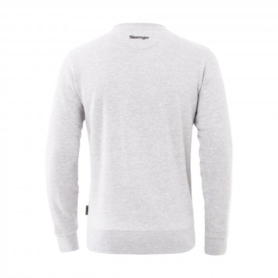Slazenger Dean Sweatshirt Grey - Pulóverek & kapucnis pulóverek - Pulóverek & Kapucnis pulóver 2XL-12XL