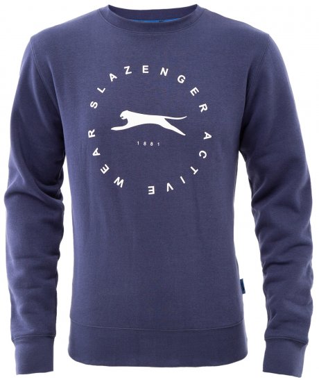 Slazenger Dean Sweatshirt Navy - Pulóverek & kapucnis pulóverek - Pulóverek & Kapucnis pulóver 2XL-12XL