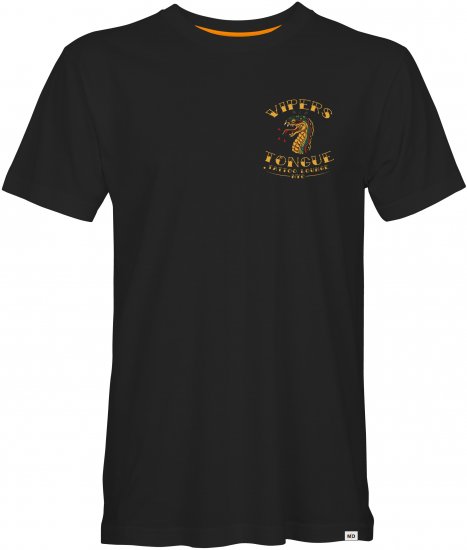 Motley Denim Downtown T-Shirt Black - Pólók - Nagyméretű pólók - 2XL-14XL