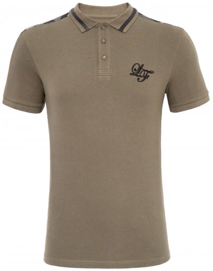 Loyalty & Faith Element Polo Khaki - Pólóingek - Galléros Pólók 2XL-8XL - Pólóingek 2XL-8XL