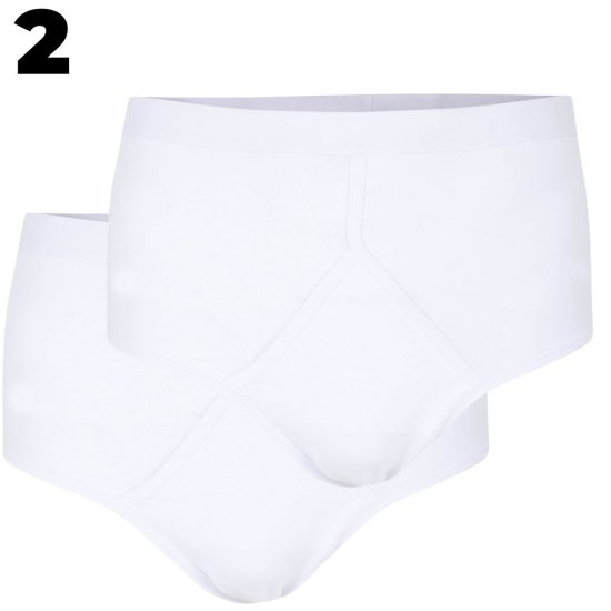 Espionage U003W alsónadrág 2 db-os csomag fehér - Alsónemű & strandruhák - Nagyméretű Alsónemű 2XL-8XL