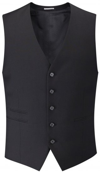 Skopes Madrid Waistcoat Black - Öltönyök - Nagyméretű öltönyök