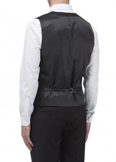 Skopes Madrid Waistcoat Black - Öltönyök - Nagyméretű öltönyök