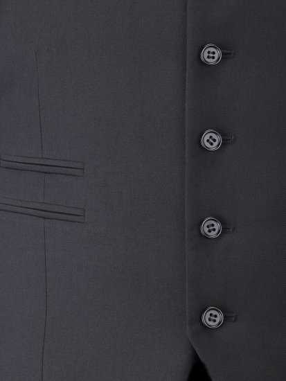 Skopes Madrid Waistcoat Black - Öltönyök - Nagyméretű öltönyök