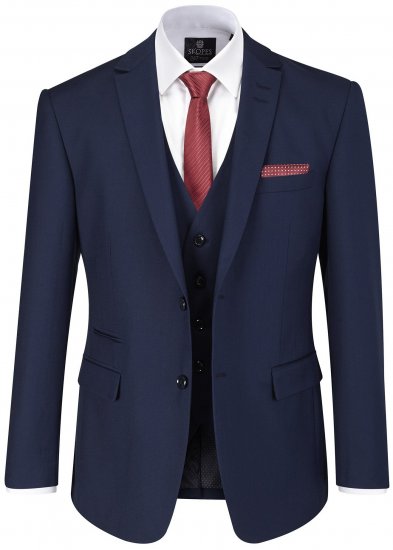 Skopes Kennedy Suit jacket Royal Blue - Öltönyök - Nagyméretű öltönyök