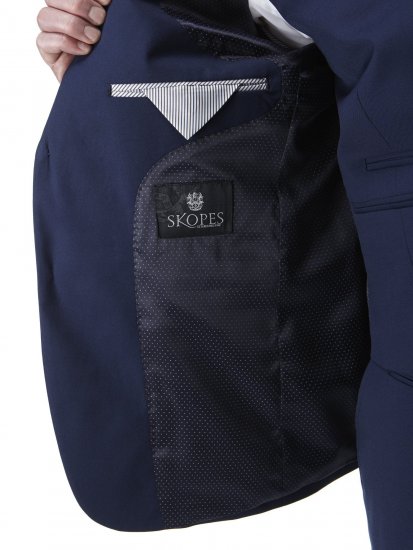 Skopes Kennedy Suit jacket Royal Blue - Öltönyök - Nagyméretű öltönyök