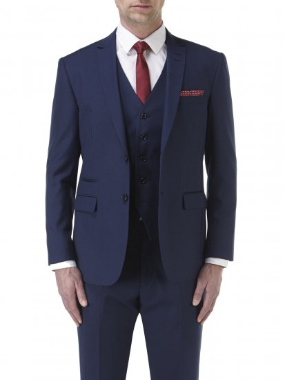 Skopes Kennedy Suit jacket Royal Blue - Öltönyök - Nagyméretű öltönyök