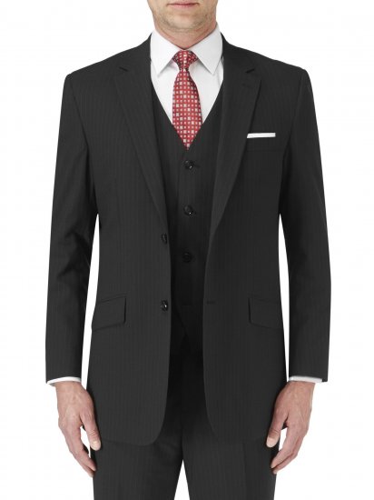 Skopes Darwin Suit jacket Black stripe - Öltönyök - Nagyméretű öltönyök