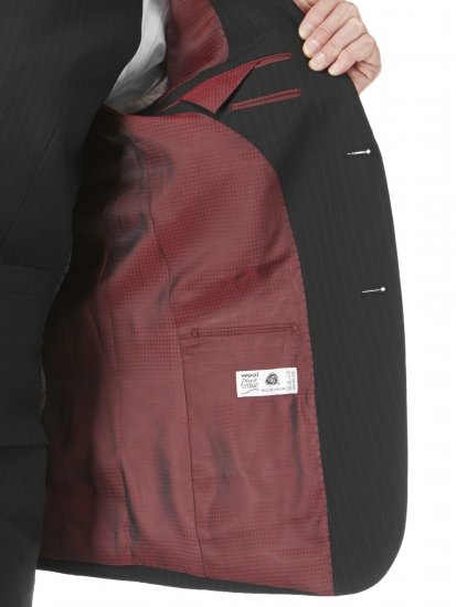 Skopes Darwin Suit jacket Black stripe - Öltönyök - Nagyméretű öltönyök