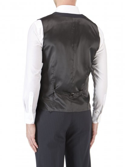 Skopes Darwin Waistcoat Black stripe - Öltönyök - Nagyméretű öltönyök