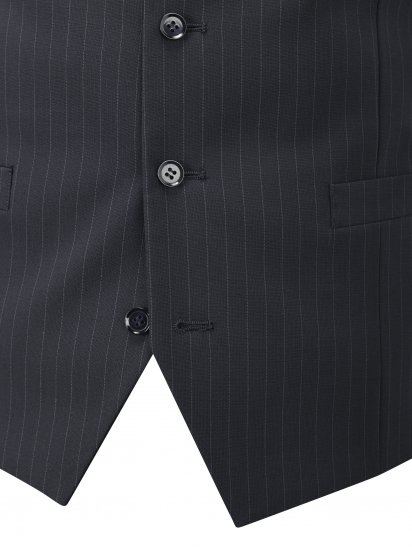 Skopes Darwin Waistcoat Black stripe - Öltönyök - Nagyméretű öltönyök