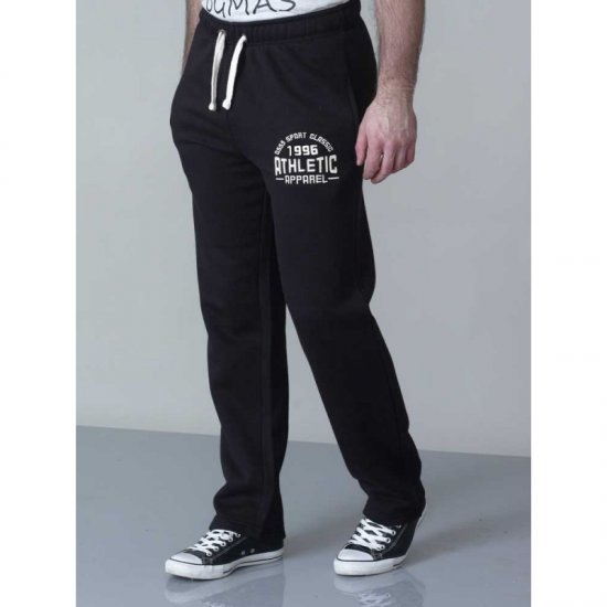 D555 Tony Sweatpants Black - Melegítőnadrág & rövidnadrág - Melegítőnadrág & Melegítő Rövidnadrág 2XL-12XL