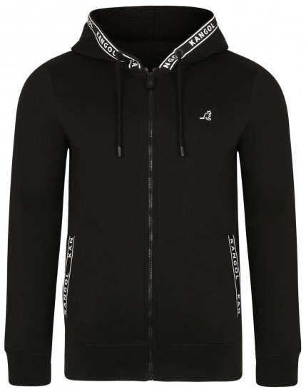 Kangol Foray Hoodie Black - Pulóverek & kapucnis pulóverek - Pulóverek & Kapucnis pulóver 2XL-12XL