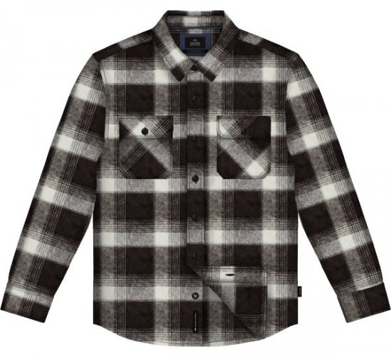 Double Outfitters GS-5233 Flanel ing Barna/Bézs - Ingek - Ingek 2XL-10XL