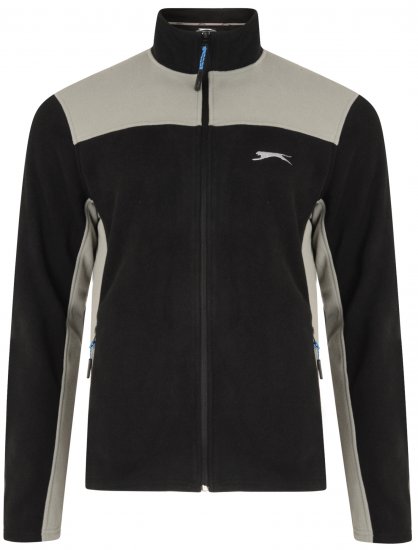 Slazenger Haines Microfleece Black - Pulóverek & kapucnis pulóverek - Pulóverek & Kapucnis pulóver 2XL-12XL