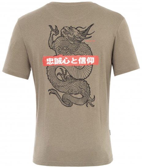 Loyalty & Faith Helix T-shirt Khaki - Pólók - Nagyméretű pólók - 2XL-14XL