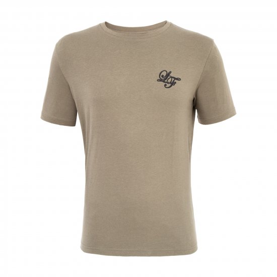 Loyalty & Faith Helix T-shirt Khaki - Pólók - Nagyméretű pólók - 2XL-14XL