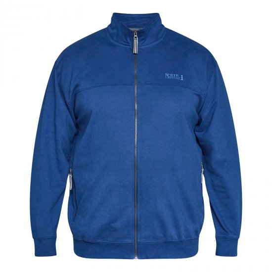 North Latitude Sweat Cardigan Kék - TALL pulóverek - TALL pulóverek és kapucnis felsők