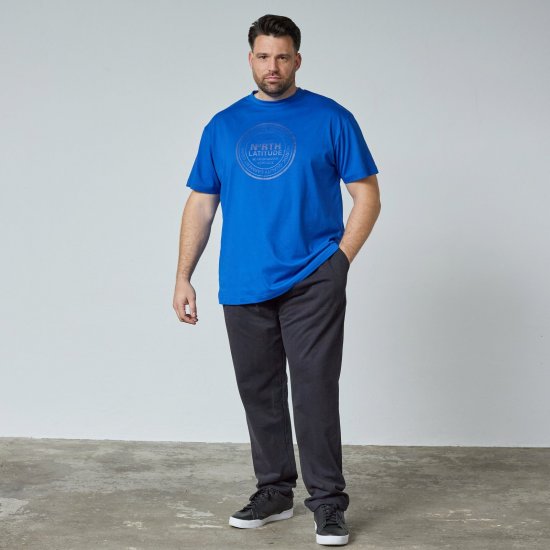 North Latitude T-Shirt Kék - TALL pólók - TALL Pólók