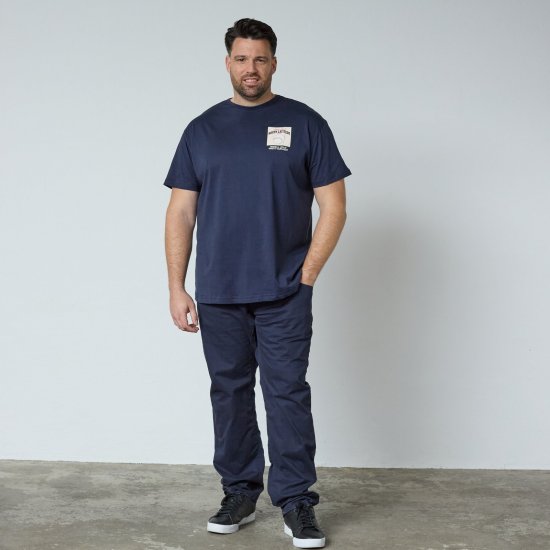 North Latitude T-Shirt With Print Tengerészkék - TALL pólók - TALL Pólók