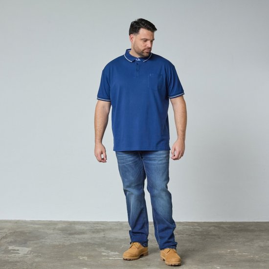 North Latitude Superflex Polo Kék - TALL pólóingek - TALL galléros pólók