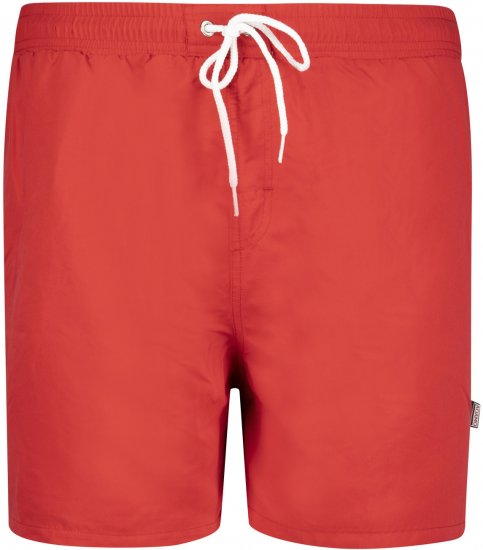 Adamo Jamaica Swimshorts Red - Alsónemű & strandruhák - Nagyméretű Alsónemű 2XL-8XL