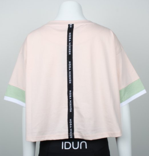 Nora Mikken AGNES Crop Top Pink - Pólók - 