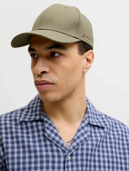 Jack & Jones Base Louis Baseballsapka Khaki - Baseballsapkák - 