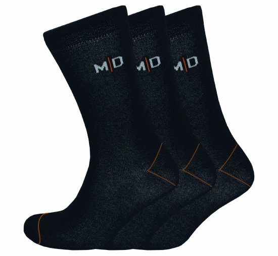 Motley Denim Jack 3-Pack Socks Black - Alsónemű & strandruhák - Nagyméretű Alsónemű 2XL-8XL