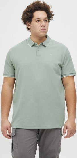 Jack & Jones AUSTIN CLASSIC Polo Iceberg Green - Pólóingek - Galléros Pólók 2XL-8XL - Pólóingek 2XL-8XL