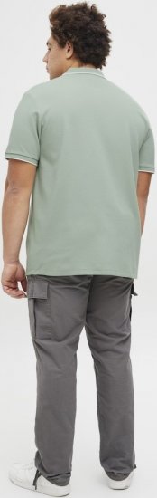 Jack & Jones AUSTIN CLASSIC Polo Iceberg Green - Pólóingek - Galléros Pólók 2XL-8XL - Pólóingek 2XL-8XL