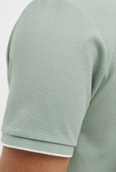Jack & Jones AUSTIN CLASSIC Polo Iceberg Green - Pólóingek - Galléros Pólók 2XL-8XL - Pólóingek 2XL-8XL