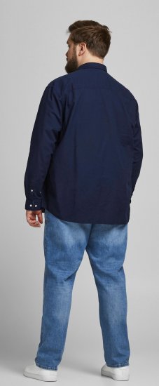 Jack & Jones Summer Shirt L/S Navy - Ingek - Ingek 2XL-10XL
