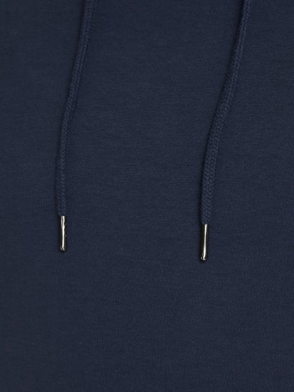 Jack & Jones Basic Sweat Hood Navy Blazer - Pulóverek & kapucnis pulóverek - Pulóverek & Kapucnis pulóver 2XL-12XL