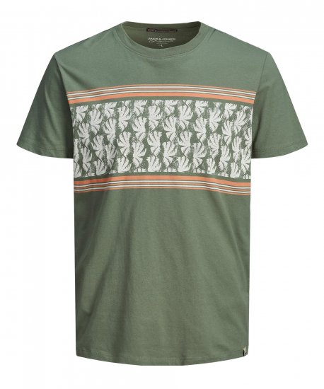 Jack & Jones Sunnys Tee Sea Spray - Pólók - Nagyméretű pólók - 2XL-14XL