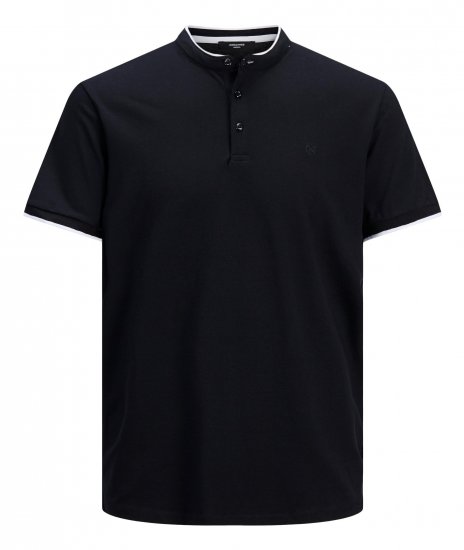 Jack & Jones Blastretch Polo S/S Navy - Pólók - Nagyméretű pólók - 2XL-14XL