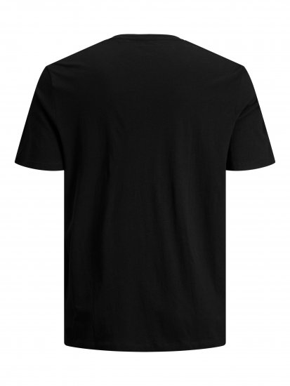 Jack & Jones Booster T-shirt Black - Pólók - Nagyméretű pólók - 2XL-14XL