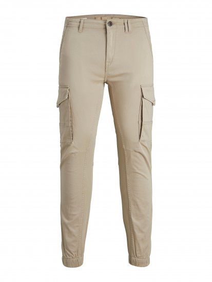 Jack & Jones JPSTPAUL Cuffed Cargopants Sand - Farmer & nadrág - Farmer és nadrág - W40-W70