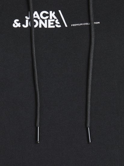 Jack & Jones JPRBLABOOSTER SWEAT Black - Pulóverek & kapucnis pulóverek - Pulóverek & Kapucnis pulóver 2XL-12XL
