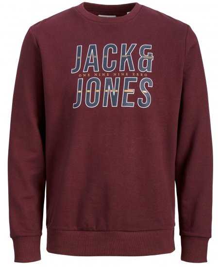 Jack & Jones JJXILO Sweat Port Royale - Pulóverek & kapucnis pulóverek - Pulóverek & Kapucnis pulóver 2XL-12XL